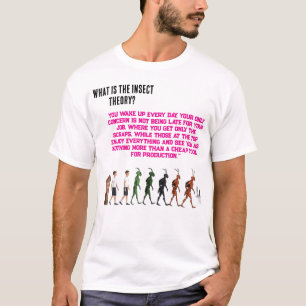 Théorie des insectes - Philosophie T-shirt Concept