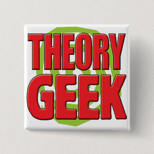 Theory Geek 2 Inch Square Button