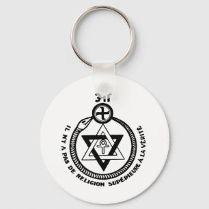 Theosophie (French) Keychain