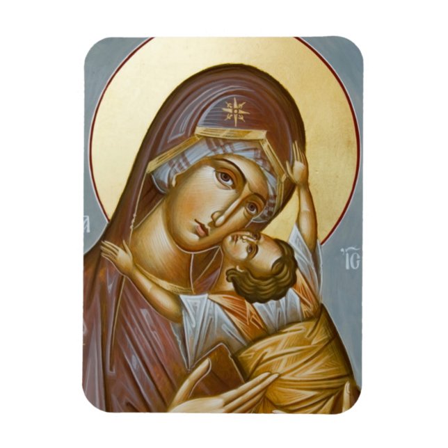 Theotokos Kardiotissa Magnet (Vertical)