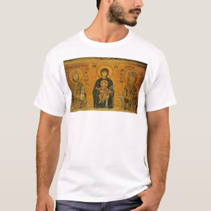 Theotokos with Ss. Constatine and ... - Customized T-Shirt