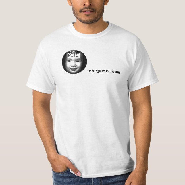 thepete.com t-shirt (Front)