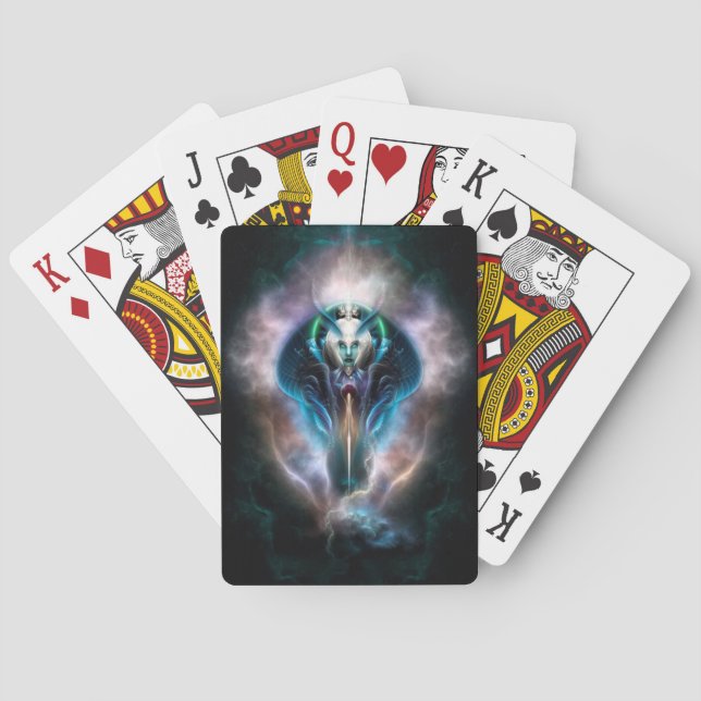 Thera The Ethereal Queen Playing Cards (Back)