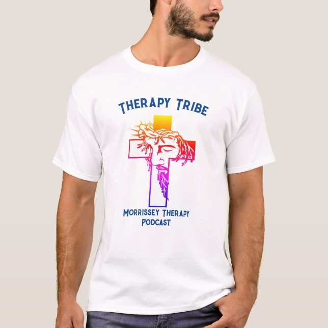 Thérapie Tribe / Morrissey Therapy Podcast T-Shirt (Devant)