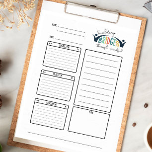 Thérapie vocale SLP SOAP Tear away Bloc-notes