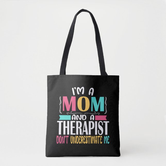 Therapist Counsellor Psychologist Social Worker Mo Tote Bag (Front)