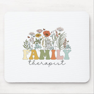 Therapist Family Therapy Mental Health  Mouse Pad