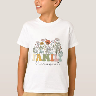 Therapist Family Therapy Mental Health  T-Shirt