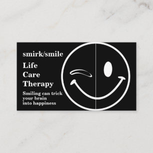 Therapy business card
