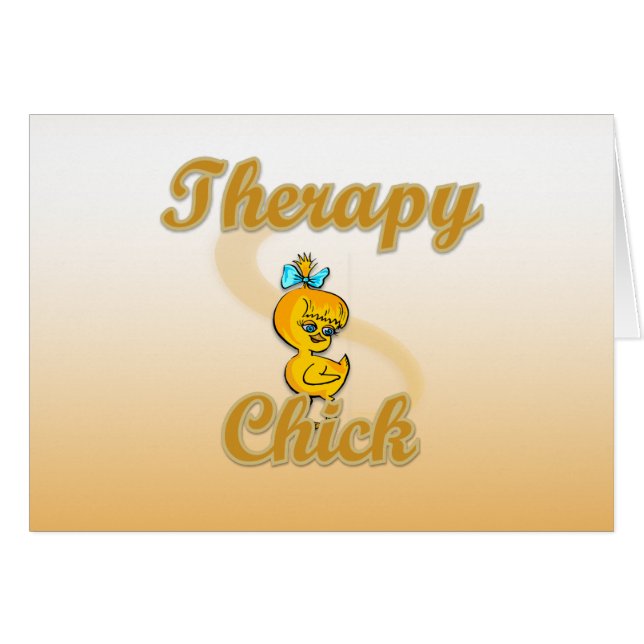 Therapy Chick (Front Horizontal)