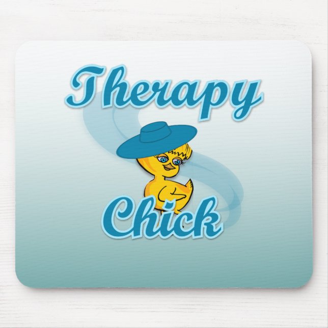 Therapy Chick #3 Mouse Pad (Front)