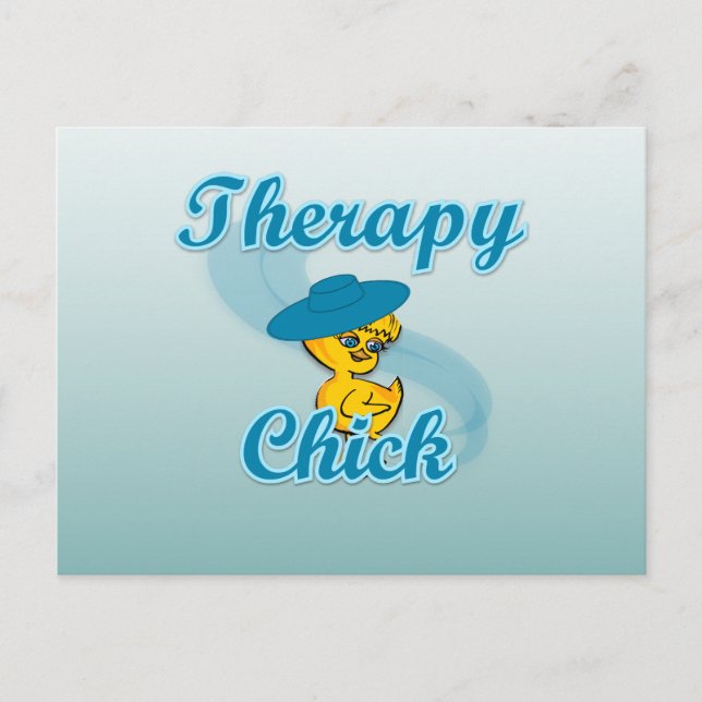 Therapy Chick #3 Postcard (Front)