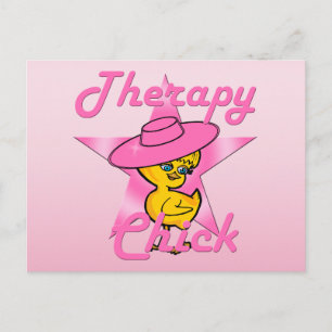 Therapy Chick #8 Postcard