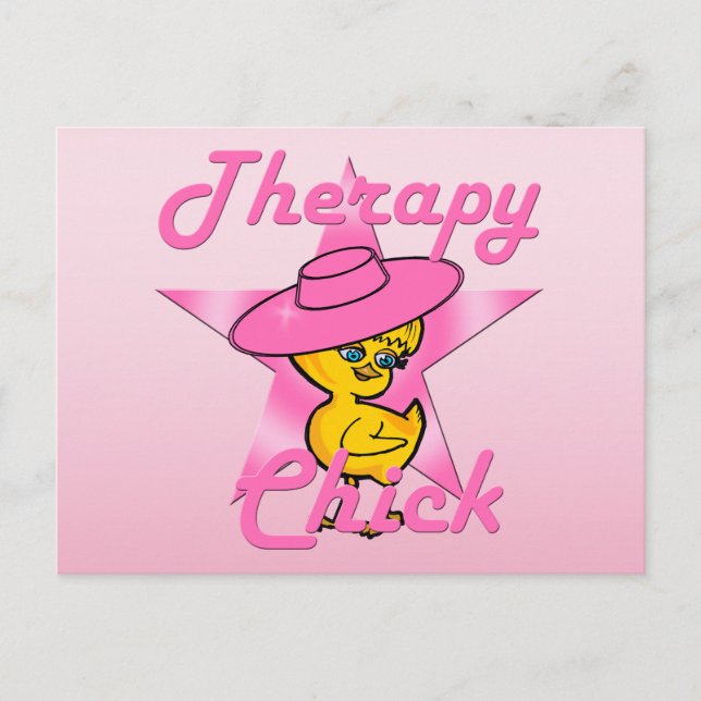 Therapy Chick #8 Postcard (Front)