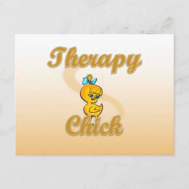 Therapy Chick Postcard (Front)