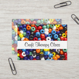 Therapy Craft Classes Business Card
