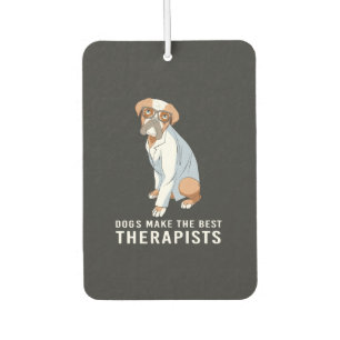 Therapy Dog Psychology Therapist Air Freshener