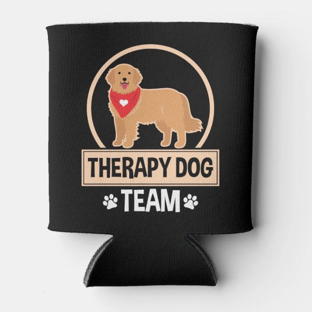 Therapy Dog Team Can Cooler (Front)