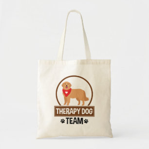 Therapy Dog Team Tote Bag
