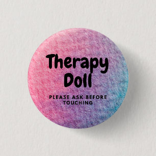 Therapy Reborn Button Please Ask Before Touching