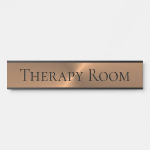 Therapy Room Hanging Name Plate