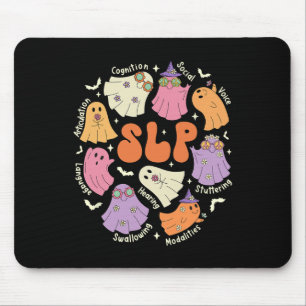 Therapy Speech Language Pathologist Halloween Mouse Pad