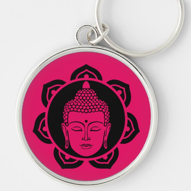 Theravada Buddhist Keychain (Front)