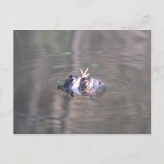 There are 3 of us in this relationship postcard