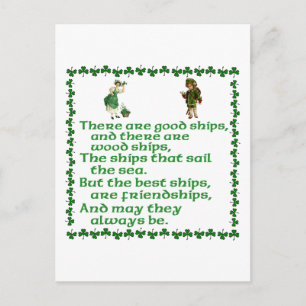 There are good ships. postcard