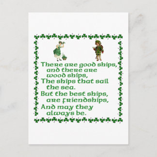 There are good ships. postcard