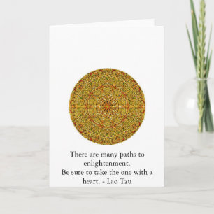 There are many paths to enlightenment............. card