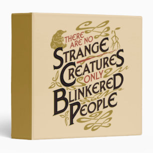 There Are No Strange Creatures Binder