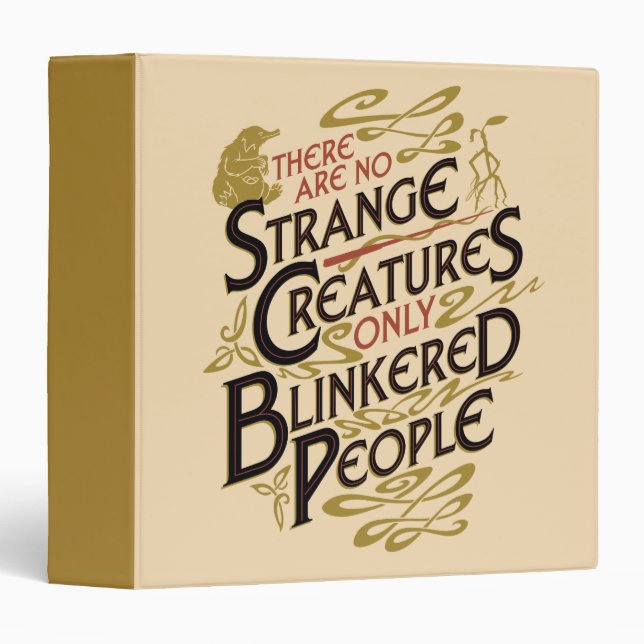 There Are No Strange Creatures Binder (Front/Spine)