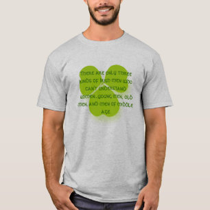 There are only three kinds of Irish men who can't T-Shirt