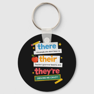 There Are People Who Didn’t Listen To Their Teache Keychain