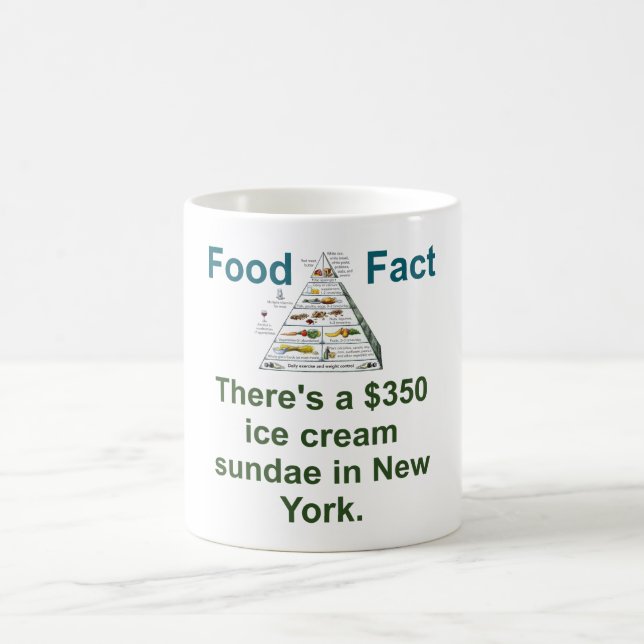 There Is A 350 Dollar Ice Cream Sundae  - Food Fac Coffee Mug (Center)