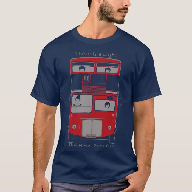 There is a Light Bus boy retro family T-Shirt (Front)