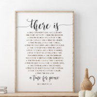There Is A Time For Everything, Ecclesiastes 3:1-8