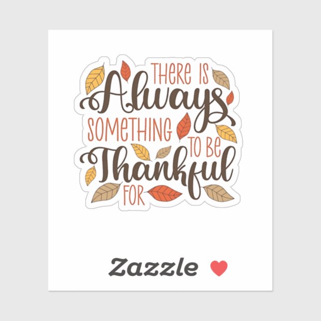 There is always something to be thankful for (Sheet)