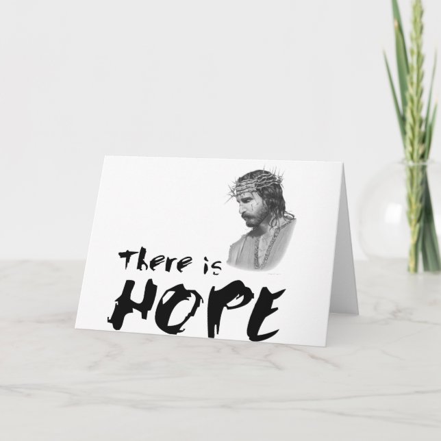 There is Hope Holiday Card (Front)