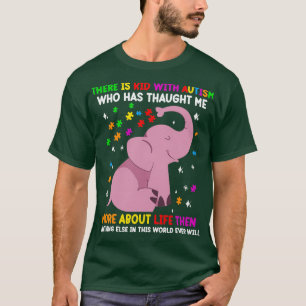 there is kid with autism kids T-Shirt