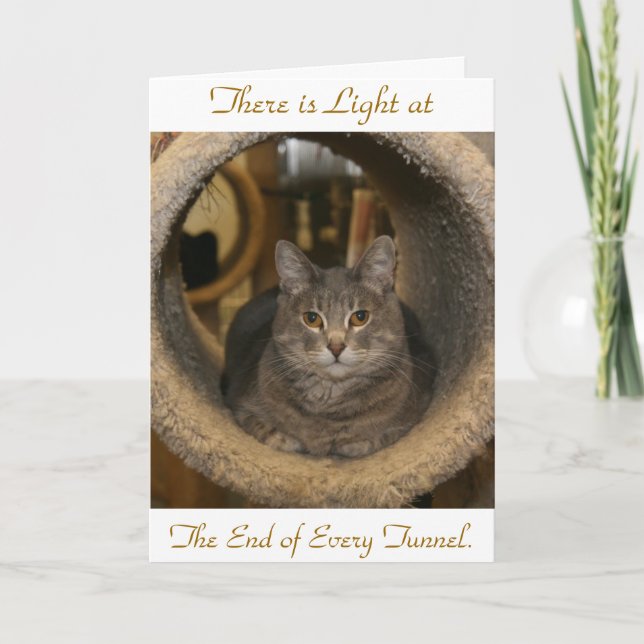 There is Light at, The End of Every T... Card (Front)