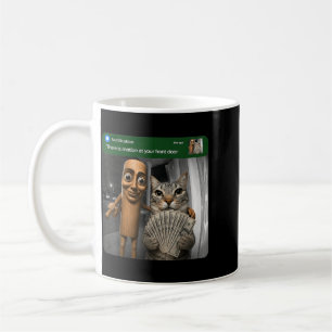 There Is Motion At Front Door Tung Tung Tung Sahur Coffee Mug