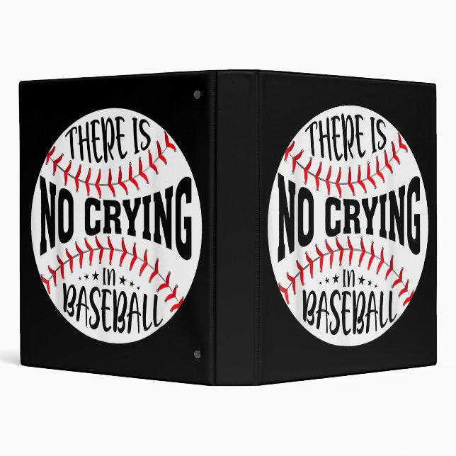 There Is No Crying In Baseball Binder (Background)