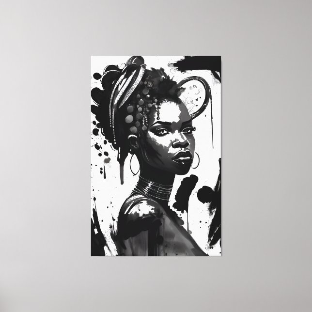 There Is No Exceptions for Greatness  Canvas Print (Front)