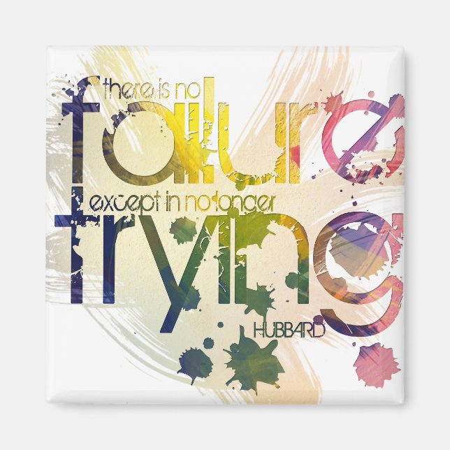 there is no failure except in no longer trying magnet (Front)