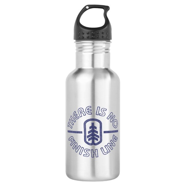 There Is No Finish Line 532 Ml Water Bottle (Front)