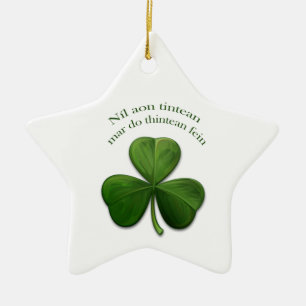 There is no place like home ceramic ornament