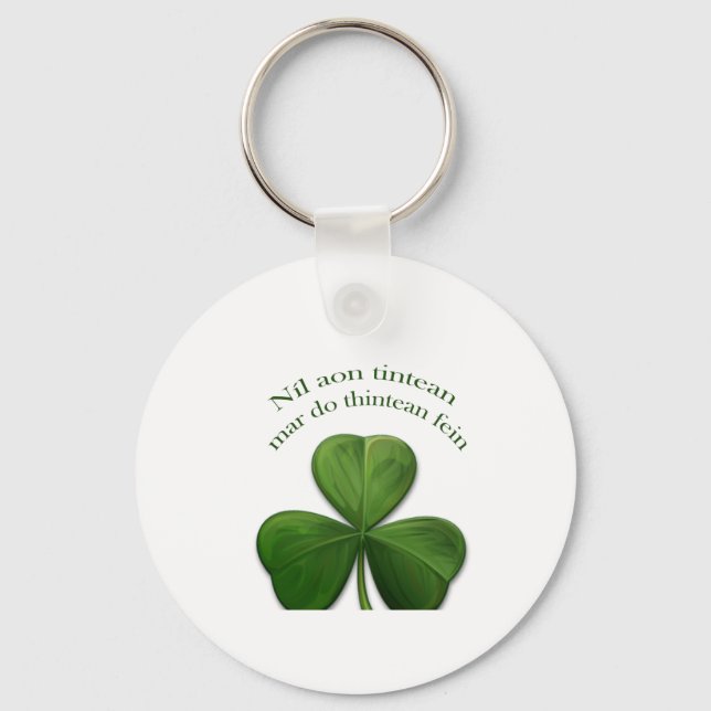 There is no place like home keychain (Front)