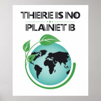 There Is No Planet B Environmental Awareness